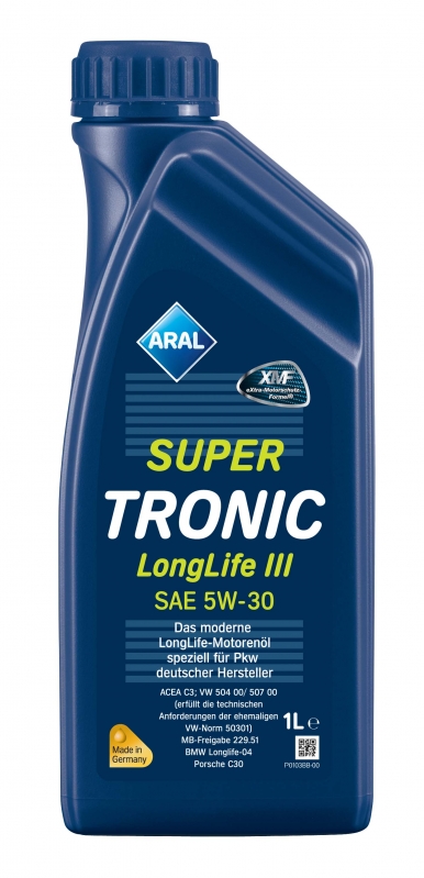 Motorno ulje Aral 5W30 super tronic long life, 1 litar