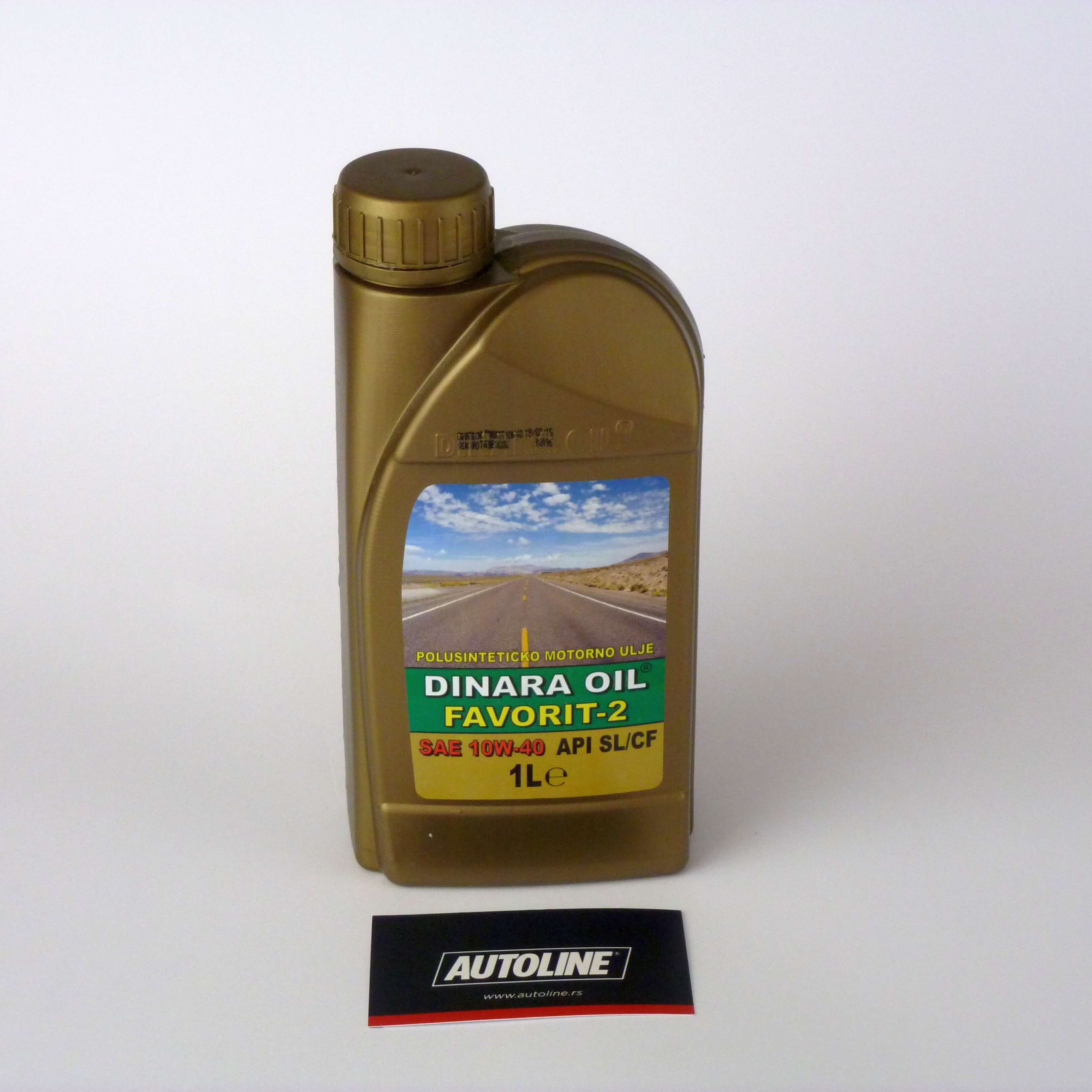 Motorno ulje, Dinara 10W40 Favorit-2 1litar