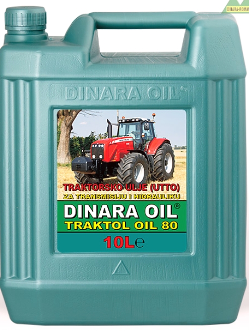 Hidraulično ulje Dinara Traktol 80 10 litara