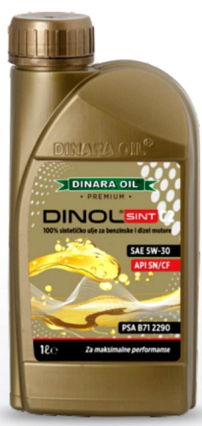 Motorno ulje, Dinara Dinol sint c2 5W30, 1 litar