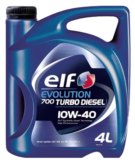 Motorno ulje Elf EVOLUTION 700 TURBO DIESEL 10W-30, 4 litra