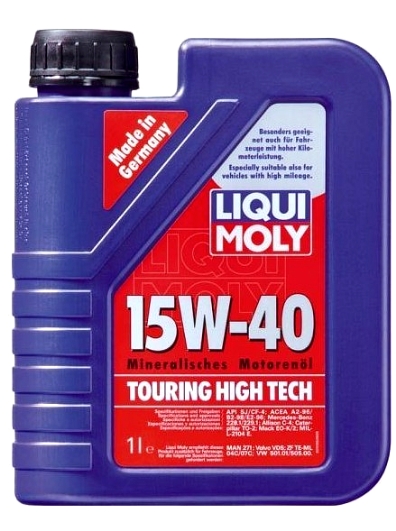 Motorno ulje LIQUI MOLY 15W-40 Touring High Tech, 1 litar