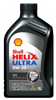 Motorno ulje Shell 0W-20 ULTRA SN, 1 litar