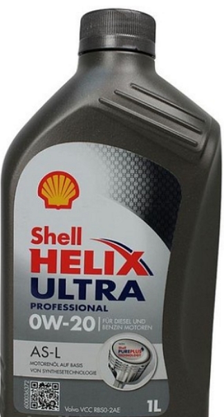 Motorno ulje Shell 0W-20 ULTRA AS-L, 1 litar