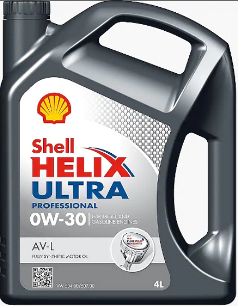 Motorno ulje Shell Helix Ultra AV-L Professional 0W-30, 5 litara