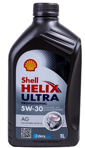 Motorno ulje Shell Helix Ultra Professional 5W-30 AG Dexos, 1 litar