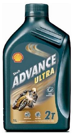 Motorno ulje Shell ADVANCE ultra 2T 10W-40, 1 litar