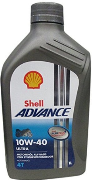 Motorno ulje Shell ADVANCE ultra 4T 10W-40, 1 litar