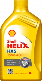Motorno ulje Shell HX5 15W-40, 1 litar