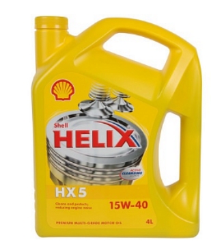 Motorno ulje Shell Helix 15W-40 HX5, 4 litra