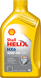 Motorno ulje Shell HX6 10W-40, 1 litar