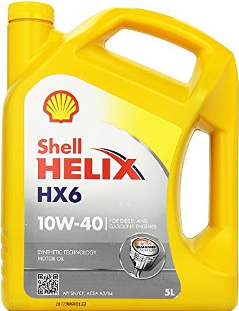 Motorno ulje Shell HX6 10W-40, 5 litara