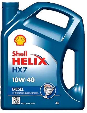 Motorno ulje Shell Helix 10W-40 HX7, 4 litra