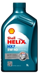 Motorno ulje Shell Helix 5W-40 HX7 ECT, 1 litar