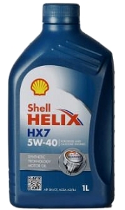 Motorno ulje Shell Helix Ultra 5W-40 HX7 Cold Start, 1 litar