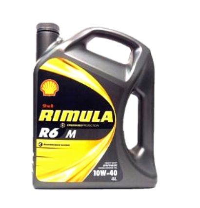 Motorno ulje Shell RIMULA 10W-40 R6, 4 litra