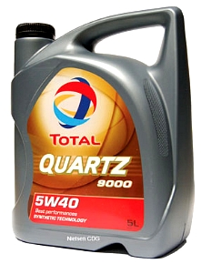 Motorno ulje Total Quartz 9000 5W-40, 4 litra